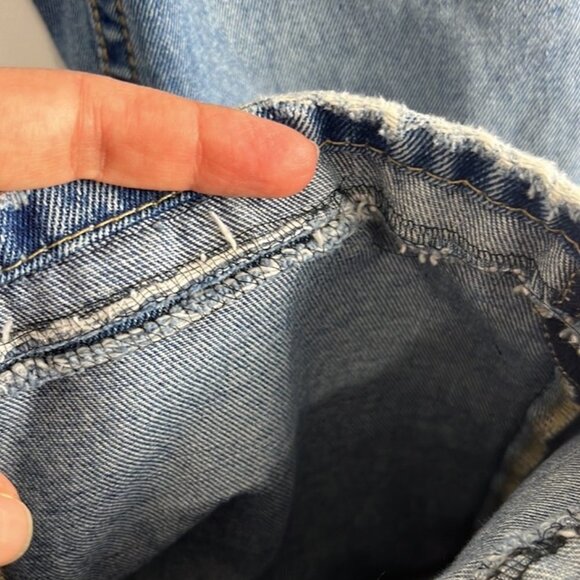 MEK Makaha Distressed Straight Leg Jeans - Picture 5 of 12